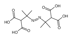 2,2'-Azo-(2-methyl-1,1-propandicarbonsaeure) Structure