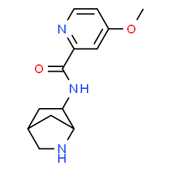 2-Pyridinecarboxamide,N-2-azabicyclo[2.2.1]hept-6-yl-4-methoxy-(9CI) structure