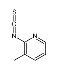 2-isothiocyanato-3-methylpyridine结构式