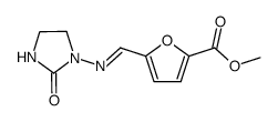 5-[(2-oxo-imidazolidin-1-ylimino)-methyl]-furan-2-carboxylic acid methyl ester结构式