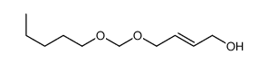 4-(pentoxymethoxy)but-2-en-1-ol Structure