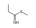 methyl propanimidothioate Structure