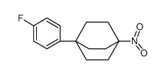 1-(4-fluorophenyl)-4-nitrobicyclo[2.2.2]octane Structure