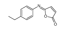 5-(4-ethylphenyl)iminofuran-2-one结构式