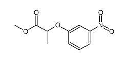 2-(3-nitro-phenoxy)-propionic acid methyl ester Structure