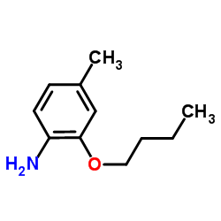 2-Butoxy-4-methylaniline Structure
