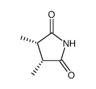 cis-3,4-dimethylsuccinimide结构式
