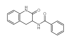 N-(2-oxo-3,4-dihydro-1H-quinolin-3-yl)benzamide Structure