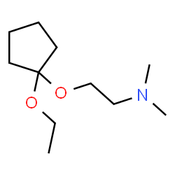 Ethanamine, 2-[(1-ethoxycyclopentyl)oxy]-N,N-dimethyl- (9CI) picture