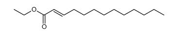 ethyl tridec-2-enoate结构式