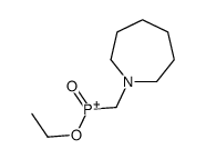 azepan-1-ylmethyl-ethoxy-oxophosphanium结构式
