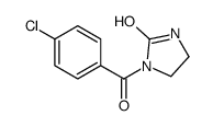 1-(4-chlorobenzoyl)imidazolidin-2-one结构式