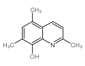 2,5,7-三甲基喹啉-8-醇结构式