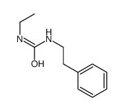 1-ethyl-3-(2-phenylethyl)urea结构式