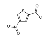 4-nitrothiophene-2-carbonyl chloride结构式