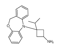 3-(6H-benzo[c][1,5]benzoxazepin-11-yl)-3-propan-2-ylcyclobutan-1-amine Structure