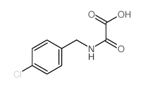 (4-chlorophenyl)methylcarbamoylformic acid结构式