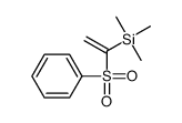 1-(benzenesulfonyl)ethenyl-trimethylsilane Structure
