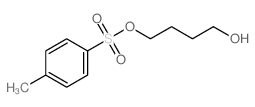 4-(4-methylphenyl)sulfonyloxybutan-1-ol structure