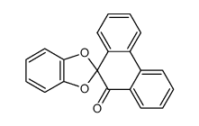 phenanthrene-9,10-dione-9-(1',2'-phenylene)acetal结构式
