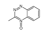 3-methyl-4-oxido-1,2,4-benzotriazin-4-ium结构式