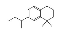 1,1-Dimethyl-7-(2'-butyl)-tetralin结构式