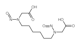 2-[6-(carboxymethyl-nitroso-amino)hexyl-nitroso-amino]acetic acid structure