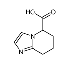 Imidazo[1,2-a]pyridine-5-carboxylic acid, 5,6,7,8-tetrahydro-, (+)- (9CI) structure