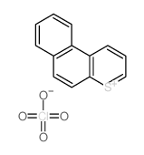 Naphtho[2,1-b]thiopyrylium, perchlorate Structure