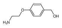 4-(2-aminoethoxy)phenylmethanol结构式