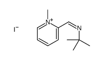 N-tert-butyl-1-(1-methylpyridin-1-ium-2-yl)methanimine,iodide结构式