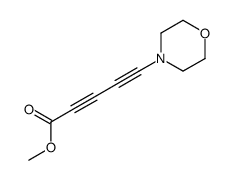 methyl 5-morpholin-4-ylpenta-2,4-diynoate结构式