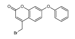 4-(bromomethyl)-7-phenoxychromen-2-one Structure