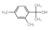 Benzenemethanol, a,a,2,4-tetramethyl-结构式