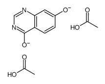 4,7-QUINAZOLINEDIOL DIACETATE structure