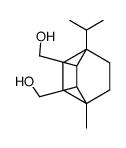 [3-(hydroxymethyl)-1-methyl-4-propan-2-yl-2-bicyclo[2.2.2]octanyl]methanol Structure