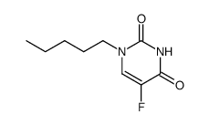 5-fluoro-1-pentylpyrimidine-2,4(1H,3H)-dione结构式