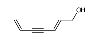 hepta-2,6-dien-4-yn-1-ol结构式