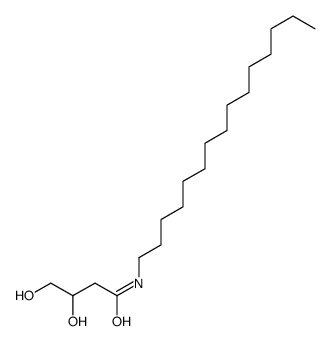 3,4-dihydroxy-N-pentadecylbutanamide Structure