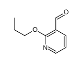 2-N-PROPOXYPYRIDINE-3-CARBOXALDEHYDE Structure