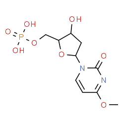 O(4)-methylthymidine monophosphate结构式