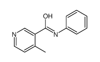 4-methyl-N-phenylpyridine-3-carboxamide Structure