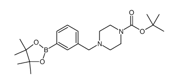 tert-butyl 4-(3-(4,4,5,5-tetramethyl-1,3,2-dioxaborolan-2-yl)benzyl)piperazine-1-carboxylate picture