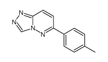 6-(4-methylphenyl)-[1,2,4]triazolo[4,3-b]pyridazine Structure