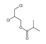 2,3-dichloropropyl 2-methylpropanoate结构式