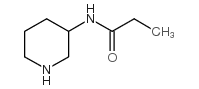N-PIPERIDIN-3-YL-PROPIONAMIDE Structure