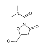 5-(chloromethyl)-N,N-dimethyl-3-oxo-1,2-oxazole-2-carboxamide结构式