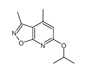 3,4-dimethyl-6-propan-2-yloxy-[1,2]oxazolo[5,4-b]pyridine Structure