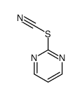 Thiocyanic acid, 2-pyrimidinyl ester (7CI,9CI) picture