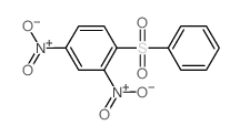 Benzene,2,4-dinitro-1-(phenylsulfonyl)- structure